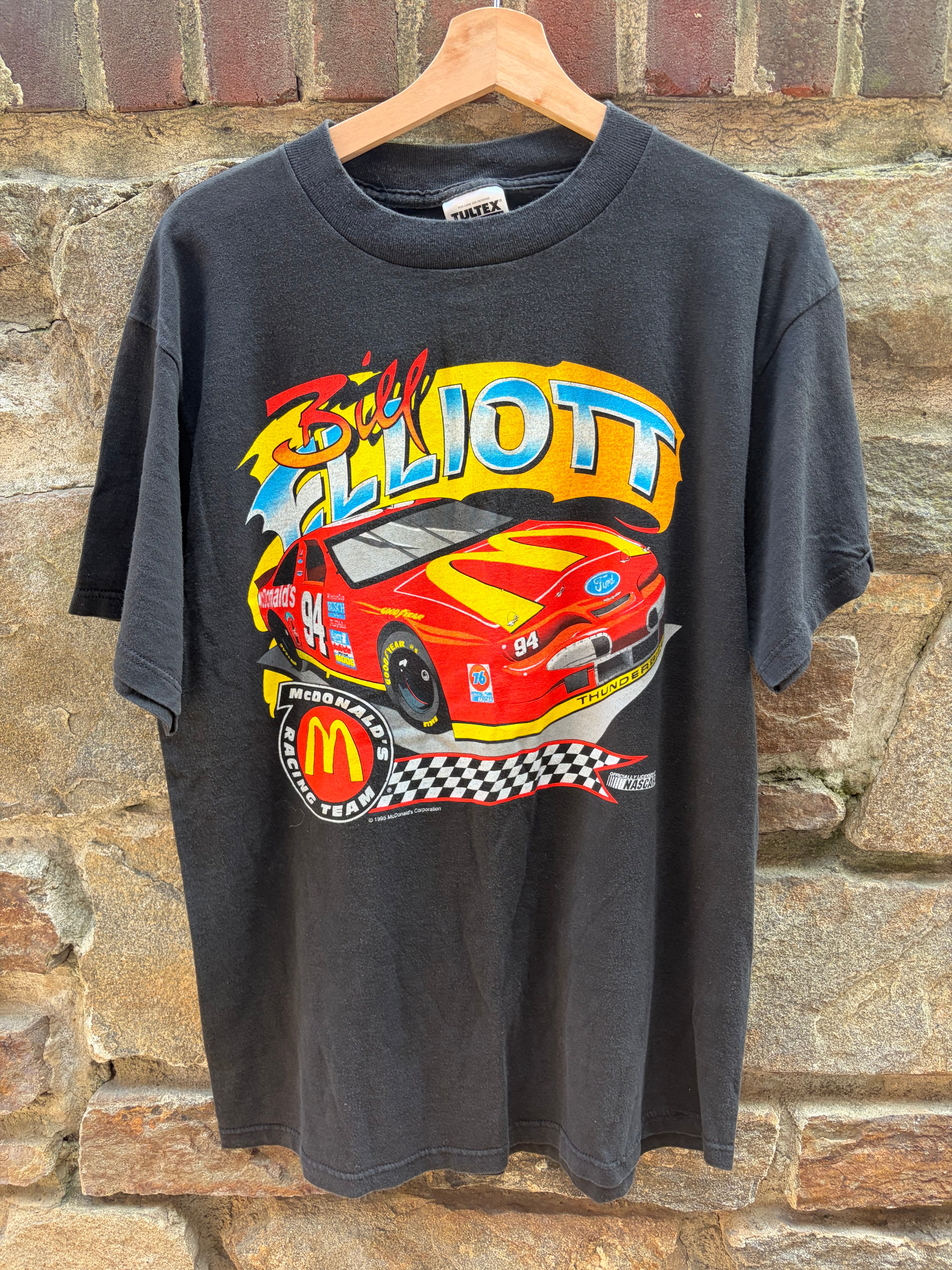 1995 NASCAR Bill Elliott Graphic Tee ( Size Large)