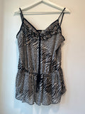 ToTo collection zebra top