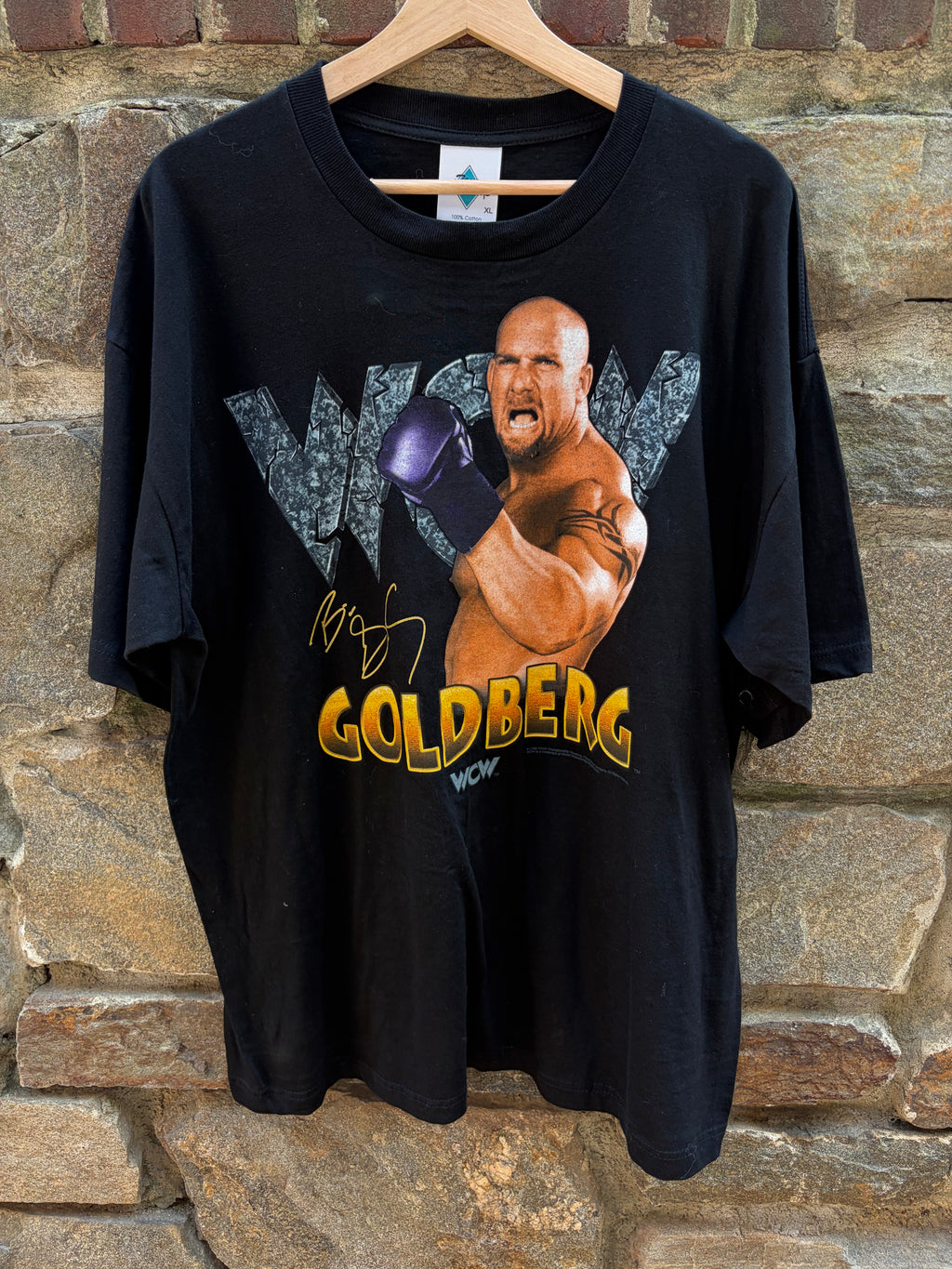 1998 WCW Goldberg Graphic Tee ( Size XL)