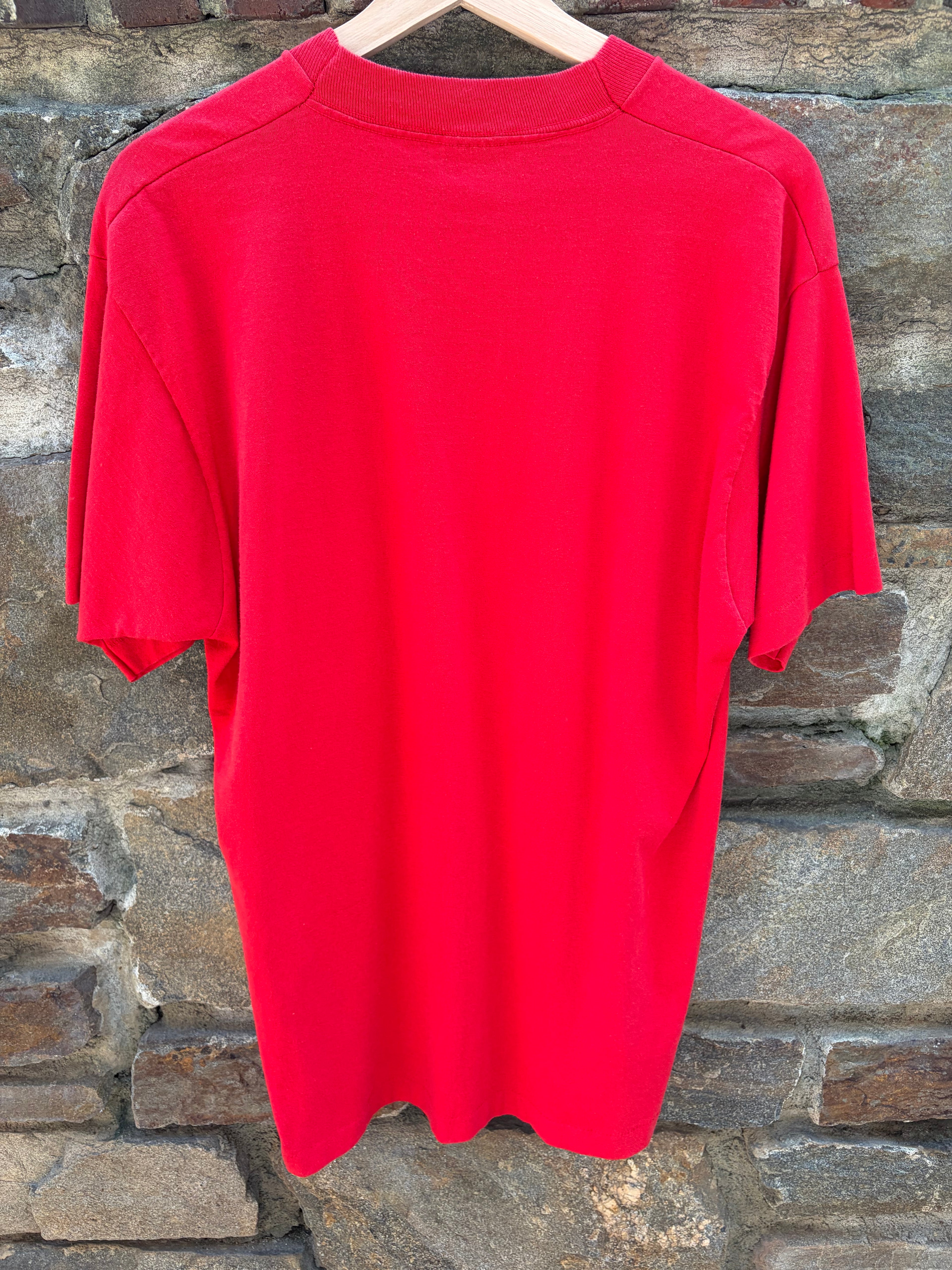 90s ST. Louis Cardinals Red Tee (Size XL)