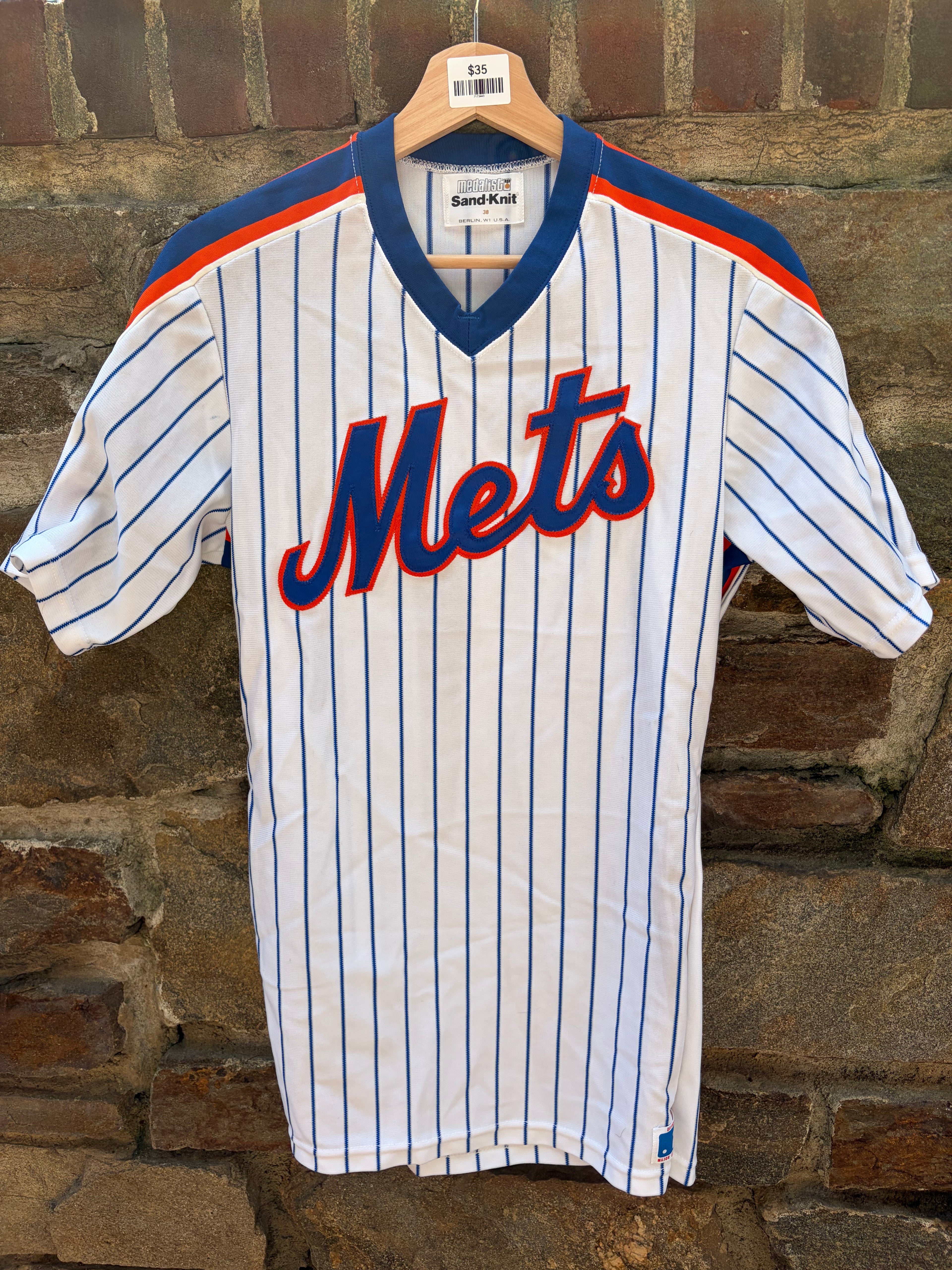 90s New York Mets Jersey Tee (Size Small)
