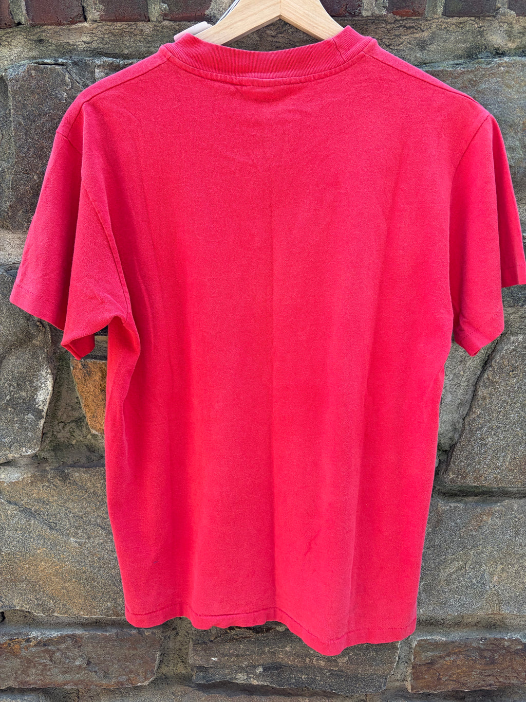 90s Chicago Bulls Red Graphic Tee (Size Medium)