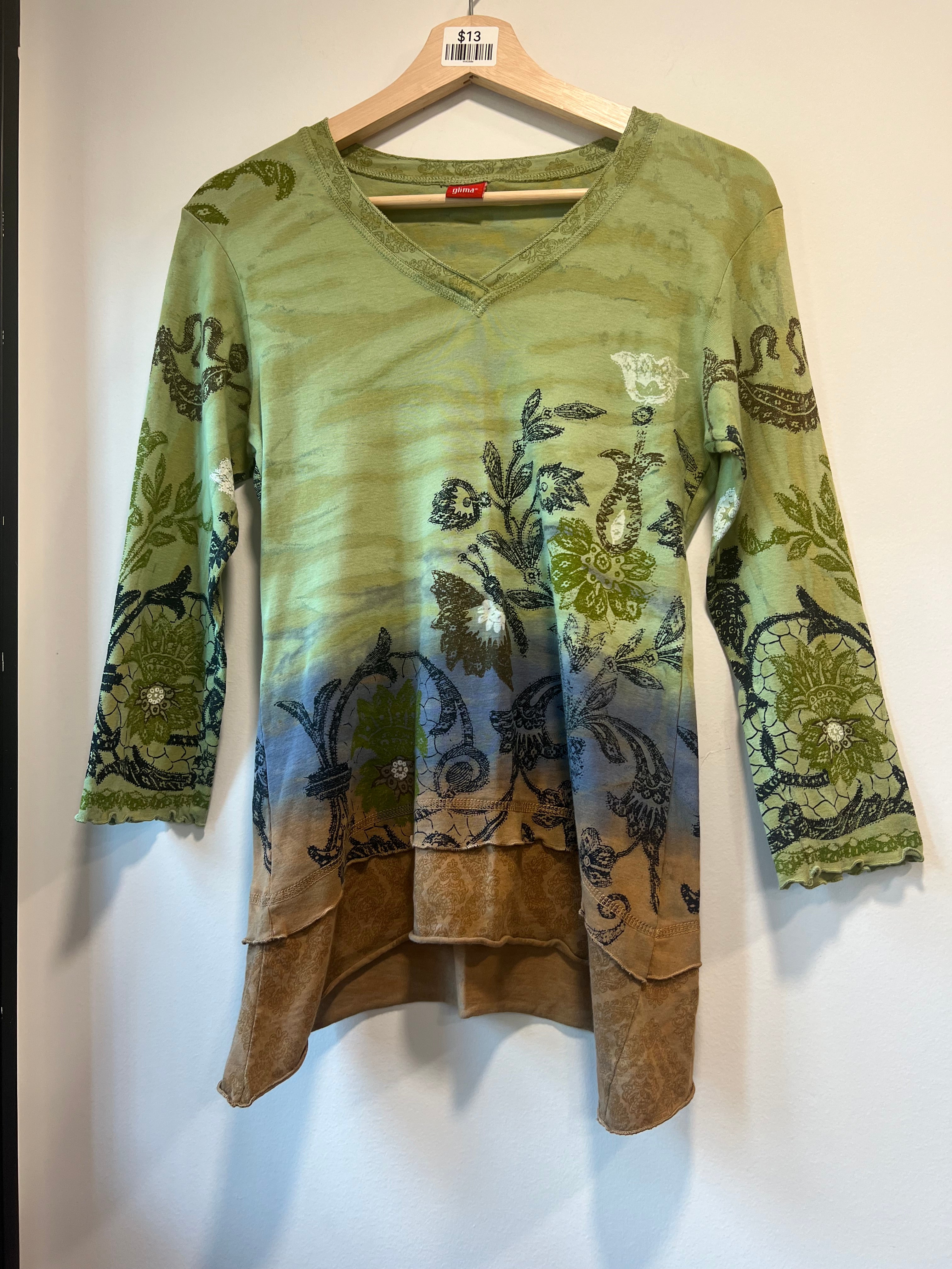 Earthy longsleeve top